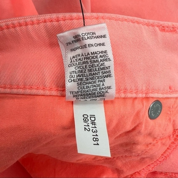 NWT Express Stella Regular Fit Low Rise Salmon Jeggings Size 0 Women’s - Picture 8 of 10